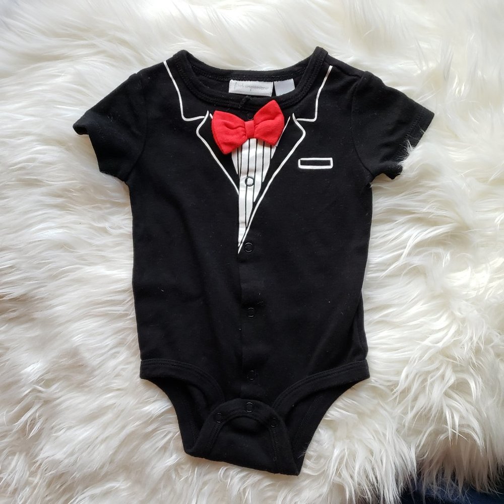 First Impressions Tuxedo onepiece